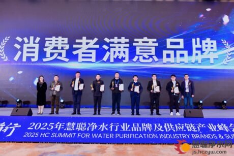 Receiving the Award On the Stage