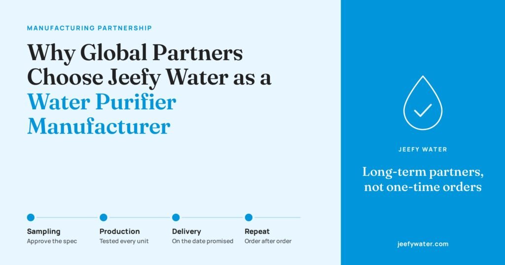 Why Global Partners Choose Jeefy Water