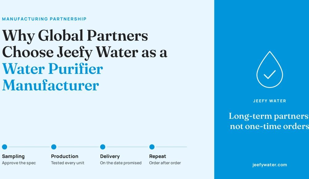 Why Global Partners Choose Jeefy Water